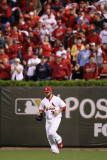 Milwaukee Brewers v St. Louis Cardinals - Game Three, St Louis, MO - October 12: Jason Motte Photographic Print by Christian Petersen