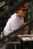 Milwaukee Brewers v St. Louis Cardinals - Game Four, St Louis, MO - October 13: Tony LaRussa Photographic Print by Jamie Squire