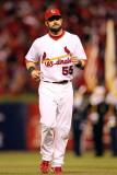 2011 World Series G. 6 - Texas Rangers v St Louis Cardinals, St Louis, MO - Oct. 27: Skip Schumaker Photographic Print by Jamie Squire