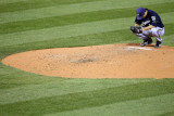 Milwaukee Brewers v St Louis Cardinals - Game Five, St Louis, MO - October 14: Zack Greinke Photographic Print by Christian Petersen