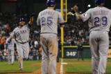 Texas Rangers v Detroit Tigers - Playoffs Game Four, Detroit, MI - October 12: Nelson Cruz Photographic Print by Harry How