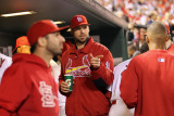 Milwaukee Brewers v St. Louis Cardinals - Game Four, St Louis, MO - October 13: Chris Carpenter Photographic Print by Jamie Squire
