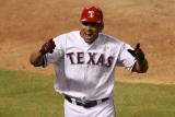 Detroit Tigers v Texas Rangers - Playoffs Game Six, Arlington, TX - October 15: Nelson Cruz Photographic Print by Ronald Martinez