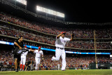 Detroit Tigers v Texas Rangers - Playoffs Game Six, Arlington, TX - October 15: Nelson Cruz Photographic Print by Kevork Djansezian