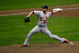 St Louis Cardinals v Milwaukee Brewers - Game Six, Milwaukee, WI - October 16: Marc Rzepczynski Photographic Print by Scott Boehm 