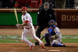 2011 World Series G. 6 - Texas Rangers v St Louis Cardinals, St Louis, MO - Oct. 27: Lance Berkman Photographic Print by Rob Carr 
