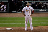 2011 World Series G. 6 - Texas Rangers v St Louis Cardinals, St Louis, MO - Oct. 27: Albert Pujols Photographic Print by Rob Carr 