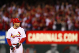 Milwaukee Brewers v St Louis Cardinals - Game Five, St Louis, MO - October 14: Matt Holliday Photographic Print by Dilip Vishwanat