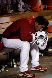 2011 World Series G. 6 - Texas Rangers v St Louis Cardinals, St Louis, MO - Oct. 27: Fernando Salas Photographic Print by Jamie Squire