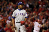 2011 World Series G. 6 - Texas Rangers v St Louis Cardinals, St Louis, MO - Oct. 27: Neftali Feliz Photographic Print by Jamie Squire