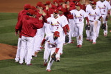 Milwaukee Brewers v St Louis Cardinals - Game Five, St Louis, MO - October 14: Matt Holliday Photographic Print by Christian Petersen