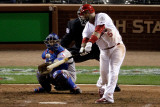 2011 World Series G. 6 - Texas Rangers v St Louis Cardinals, St Louis, MO - Oct. 27: Albert Pujols Photographic Print by Rob Carr 