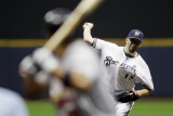 St Louis Cardinals v Milwaukee Brewers - Game Six, Milwaukee, WI - October 16: Shaun Marcum Photographic Print by Pool .