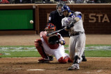 2011 World Series Game 6 - Texas Rangers v St Louis Cardinals, St Louis, MO - Oct. 27: Mike Napoli Photographic Print by Rob Carr 
