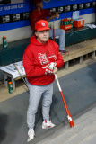 St Louis Cardinals v Milwaukee Brewers - Game Six, Milwaukee, WI - October 16: Tony LaRussa Photographic Print by Scott Boehm 