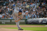 Texas Rangers v Detroit Tigers - Playoffs Game Five, Detroit, MI - October 13: C.J. Wilson Photographic Print by Harry How