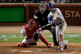 2011 World Series G. 6 - Texas Rangers v St Louis Cardinals, St Louis, MO - Oct. 27: Michael Young Photographic Print by Rob Carr 