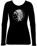 Women's Long Sleeve: Native American Indian Vêtement