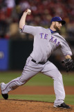 2011 World Series Game 7 - Rangers v Cardinals, St Louis, MO - October 28: Scott Feldman Photographic Print by Ezra Shaw
