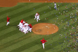 2011 World Series Game 7 - Texas Rangers v St Louis Cardinals, St Louis, MO - October 28 Photographic Print by Ezra Shaw