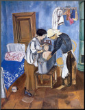 The Baby's Bath Affiche montée par Marc Chagall