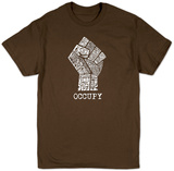 Occupy Wall Street Fight The Power Fist Vêtement