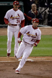 2011 World Series Game 7 - Rangers v Cardinals, St Louis, MO - October 28: David Freese Photographic Print by Rob Carr 