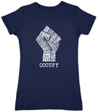 Juniors: Occupy Wall Street Fight The Power Fist T-Shirts