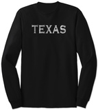 Long Sleeve:  Texas Cities T-Shirts