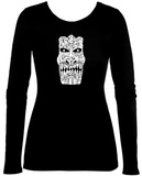Women's Long Sleeve: Big Kahuna Tiki T-shirts