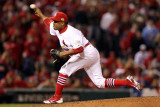 2011 World Series Game 7 - Rangers v Cardinals, St Louis, MO - October 28: Octavio Dotel Photographie par Jamie Squire