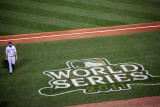 2011 World Series Game 7 - Rangers v Cardinals, St Louis, MO - October 28: Scott Feldman Fotografie-Druck von Dilip Vishwanat