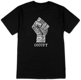 Occupy Wall Street Fight The Power Fist Koszulka