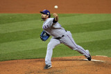 2011 World Series Game 7 - Rangers v Cardinals, St Louis, MO - October 28: C.J. Wilson Photographic Print by Doug Pensinger