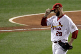2011 World Series Game 7 - Rangers v Cardinals, St Louis, MO - October 28: Chris Carpenter Photographie par Rob Carr 
