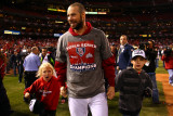 2011 World Series Game 7 - Rangers v Cardinals, St Louis, MO - October 28: Chris Carpenter Photographie par Dilip Vishwanat
