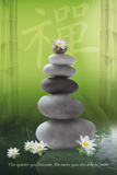 Zen-Pebbles Póster