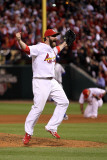 2011 World Series Game 7 - Rangers v Cardinals, St Louis, MO - October 28: Jason Motte Photographic Print by Ezra Shaw