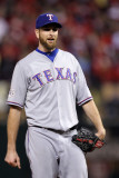 2011 World Series Game 7 - Rangers v Cardinals, St Louis, MO - October 28: Scott Feldman Photographic Print by Ezra Shaw