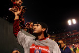 2011 World Series Game 7 - Rangers v Cardinals, St Louis, MO - October 28: David Freese Photographic Print by Dilip Vishwanat