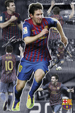Barcelona-Messi Collage Posters Barcelona-Messi Collage Posters