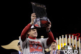 2011 World Series Game 7 - Rangers v Cardinals, St Louis, MO - October 28: Tony La Russa Photographic Print by Pool .