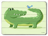 Alligator Wood Sign