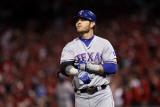 2011 World Series Game 7 - Rangers v Cardinals, St Louis, MO - October 28: Josh Hamilton Photographic Print by Ezra Shaw