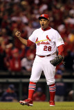 2011 World Series Game 7 - Rangers v Cardinals, St Louis, MO - October 28: Octavio Dotel Photographic Print by Jamie Squire