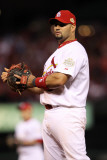 2011 World Series Game 7 - Rangers v Cardinals, St Louis, MO - October 28: Albert Pujols Photographic Print by Jamie Squire