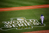 2011 World Series Game 7 - Rangers v Cardinals, St Louis, MO - October 28: Mike Napoli Photographic Print by Dilip Vishwanat