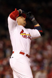 2011 World Series Game 7 - Rangers v Cardinals, St Louis, MO - October 28: Yadier Molina Photographic Print by Jamie Squire
