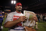 2011 World Series Game 7 - Rangers v Cardinals, St Louis, MO - October 28: Albert Pujols Photographic Print by Ezra Shaw