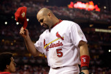 2011 World Series Game 7 - Rangers v Cardinals, St Louis, MO - October 28: Albert Pujols Photographic Print by Jamie Squire
